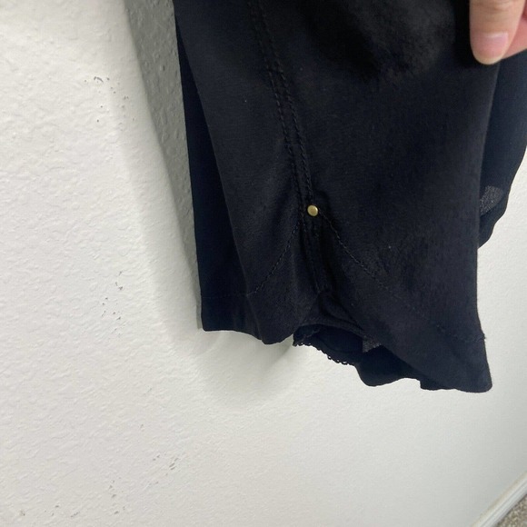 Anthropologie EDME & ESYLLTE Freya Color Block Green and Black Dress S - Picture 8 of 14